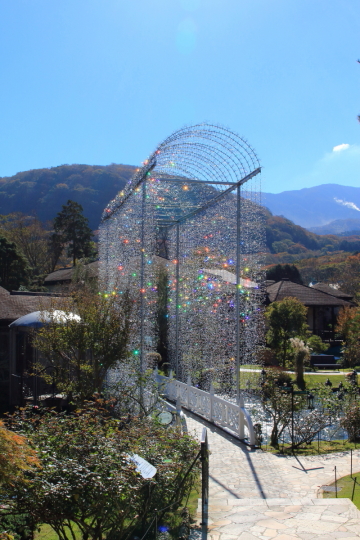 箱根ガラスの森美術館のクリスタル・ガラス