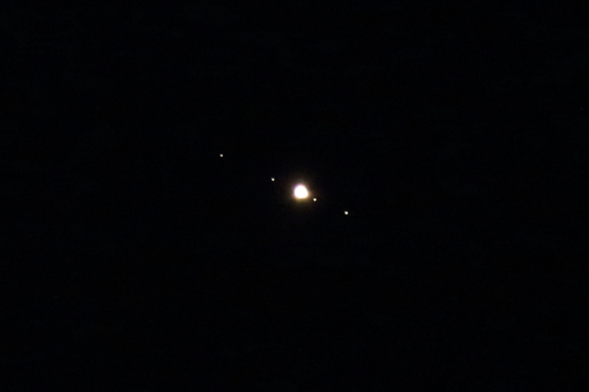 木星のガリレオ四大衛星