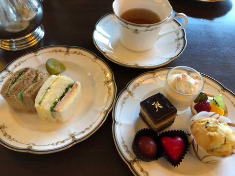 クラブインターコンチネンタルのアフタヌーンティー