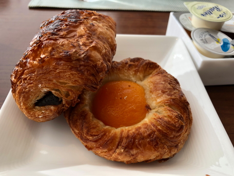 横浜インターコンチネンタルの朝食デニッシュ