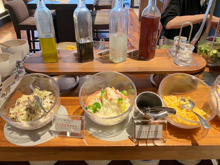 ハイアットリージェンシー横浜「ハーバーキッチン」のサラダバー