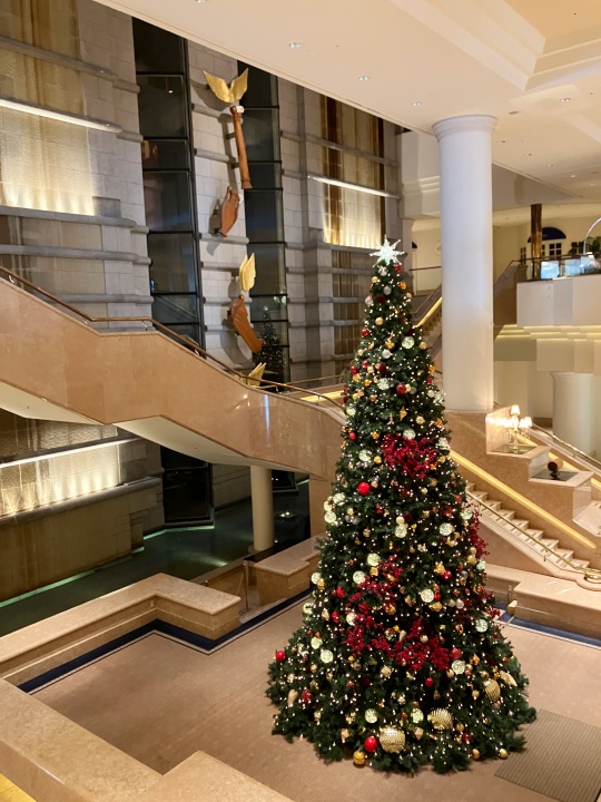 インターコンチネンタル横浜のクリスマスツリー