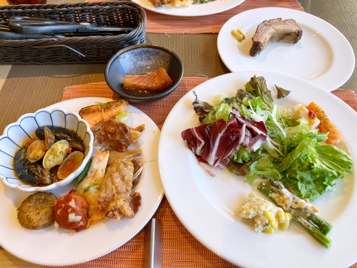 ヒルトン小田原「フローラ」のビュッフェ