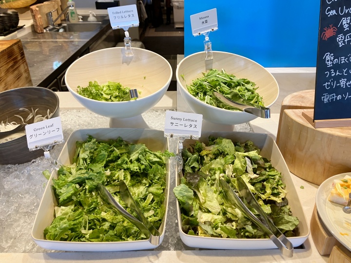 ヒルトン小田原のビュッフェ